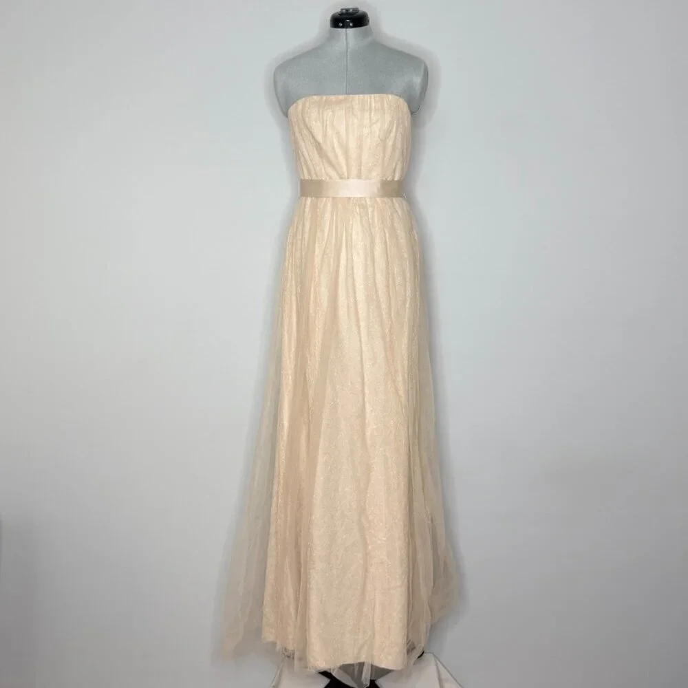 white dress with 3d flowers Isla 3D Flower Maxi Dress Large